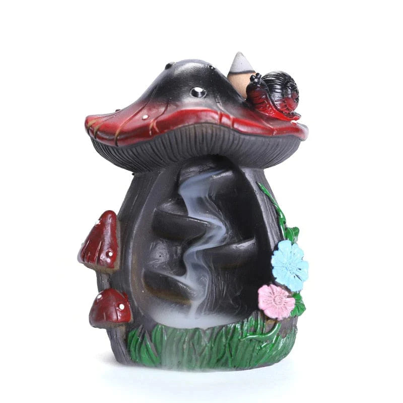 Mushroom & Pumpkin Incense Burner