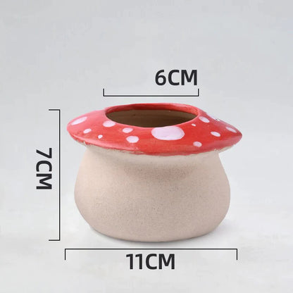 Mushroom Shape Flower Pots