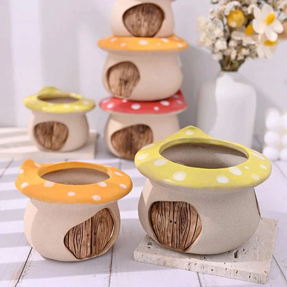 Mushroom Shape Flower Pots