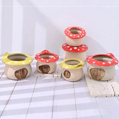 Mushroom Shape Flower Pots