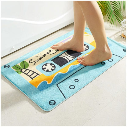 Music Tape Bath Mat