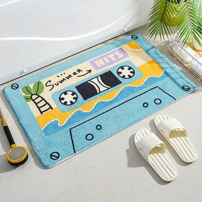 Music Tape Bath Mat