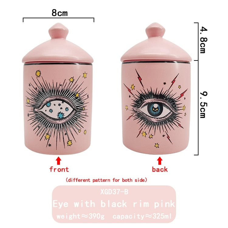 Mystical Eye Storage Jar