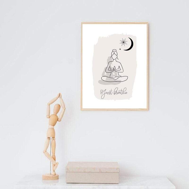 Namaste Canvas Wall Art