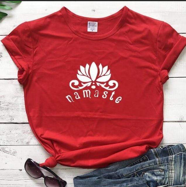 Namaste Lotus Graphic Tee