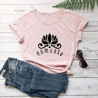 Namaste Lotus Graphic Tee