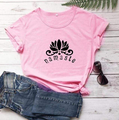 Namaste Lotus Graphic Tee