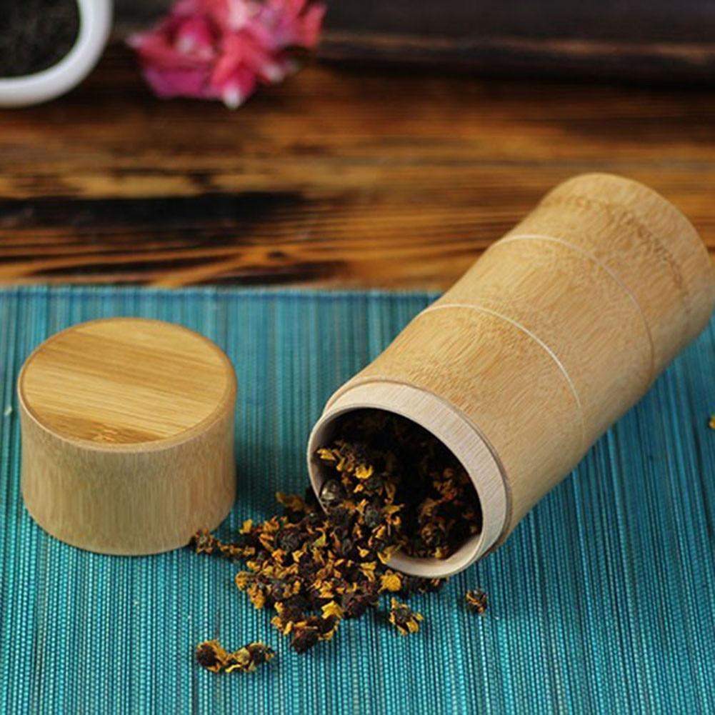 Natural Bamboo Canister