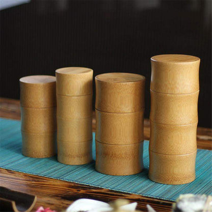 Natural Bamboo Canister