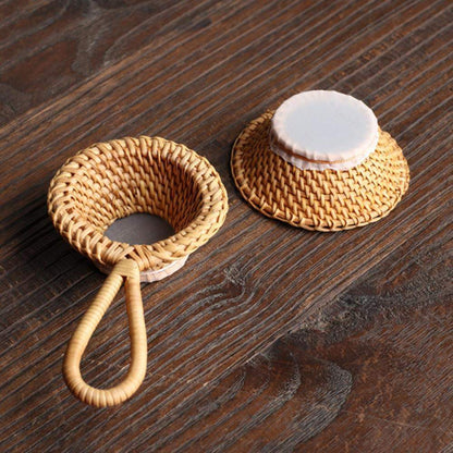 Natural Bamboo Tea Strainer Kitchen Gadgets