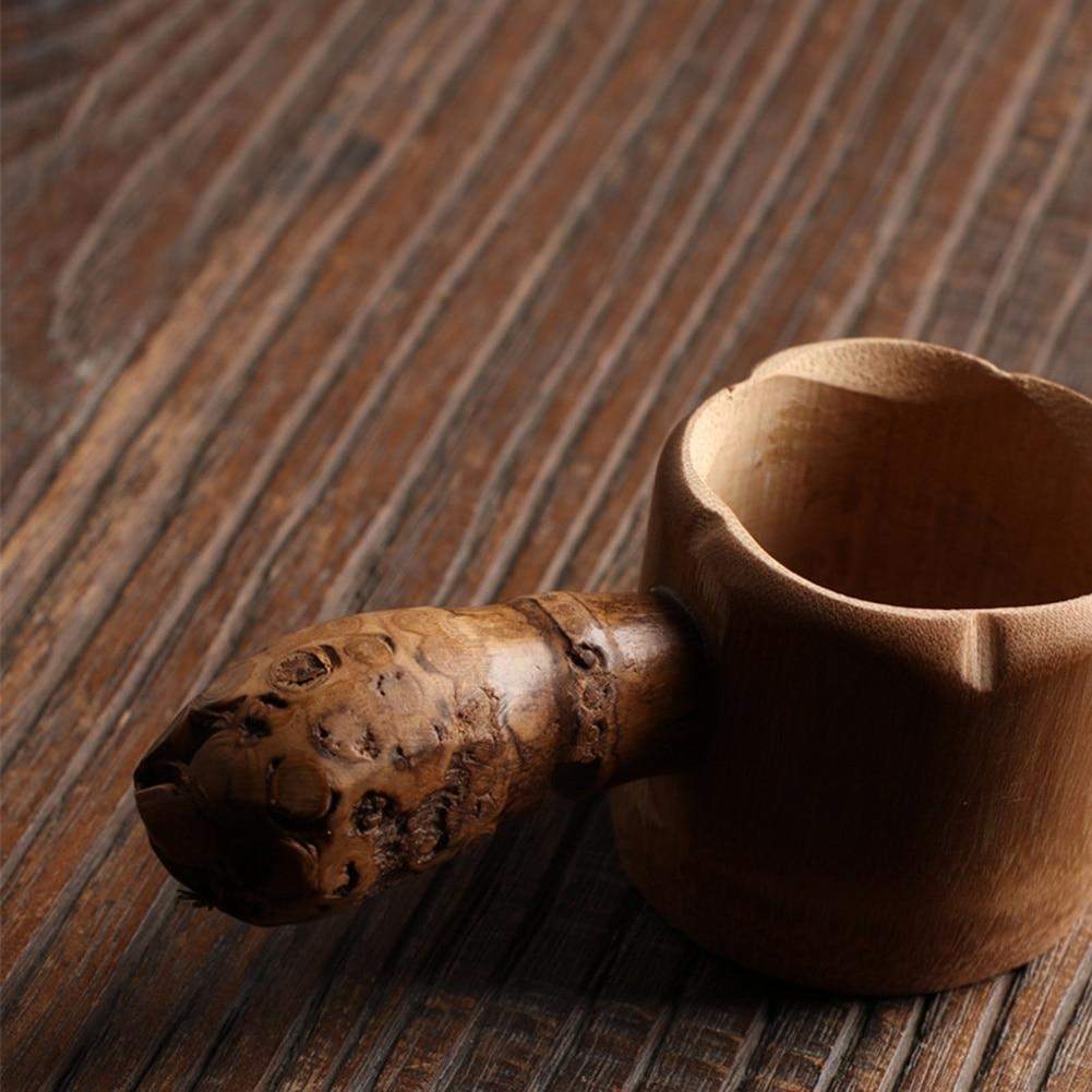 Natural Bamboo Tea Strainer Kitchen Gadgets