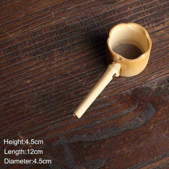 Natural Bamboo Tea Strainer Kitchen Gadgets