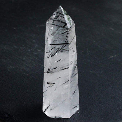 Natural Black Tourmaline Quartz