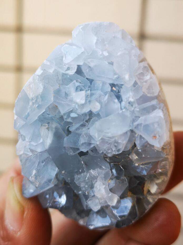 Natural Celestite Geode Cluster