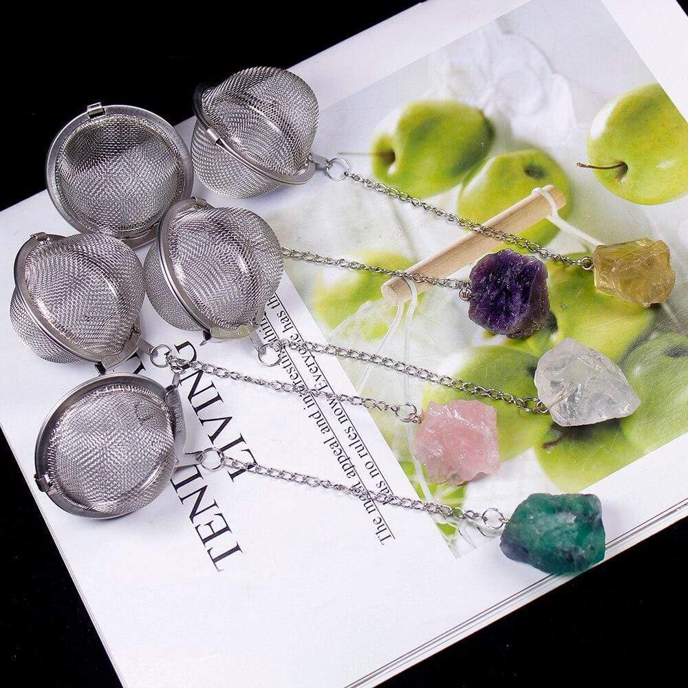 Natural Crystal Stone Tea Filter