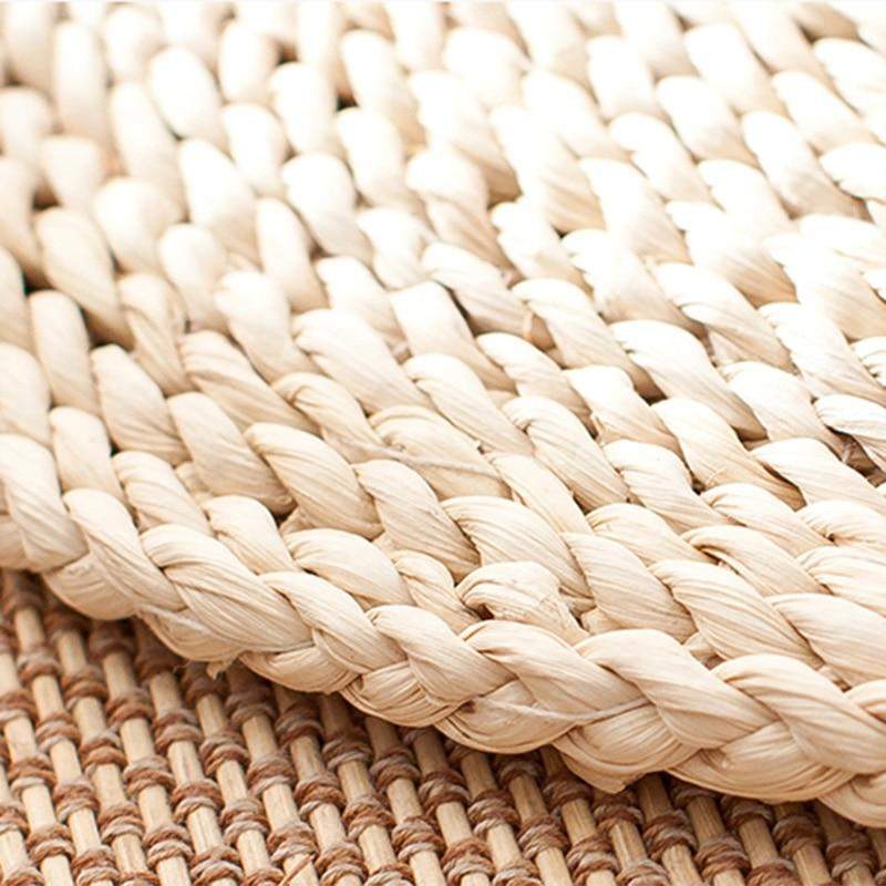 Natural Tatami Straw Floor Pillow