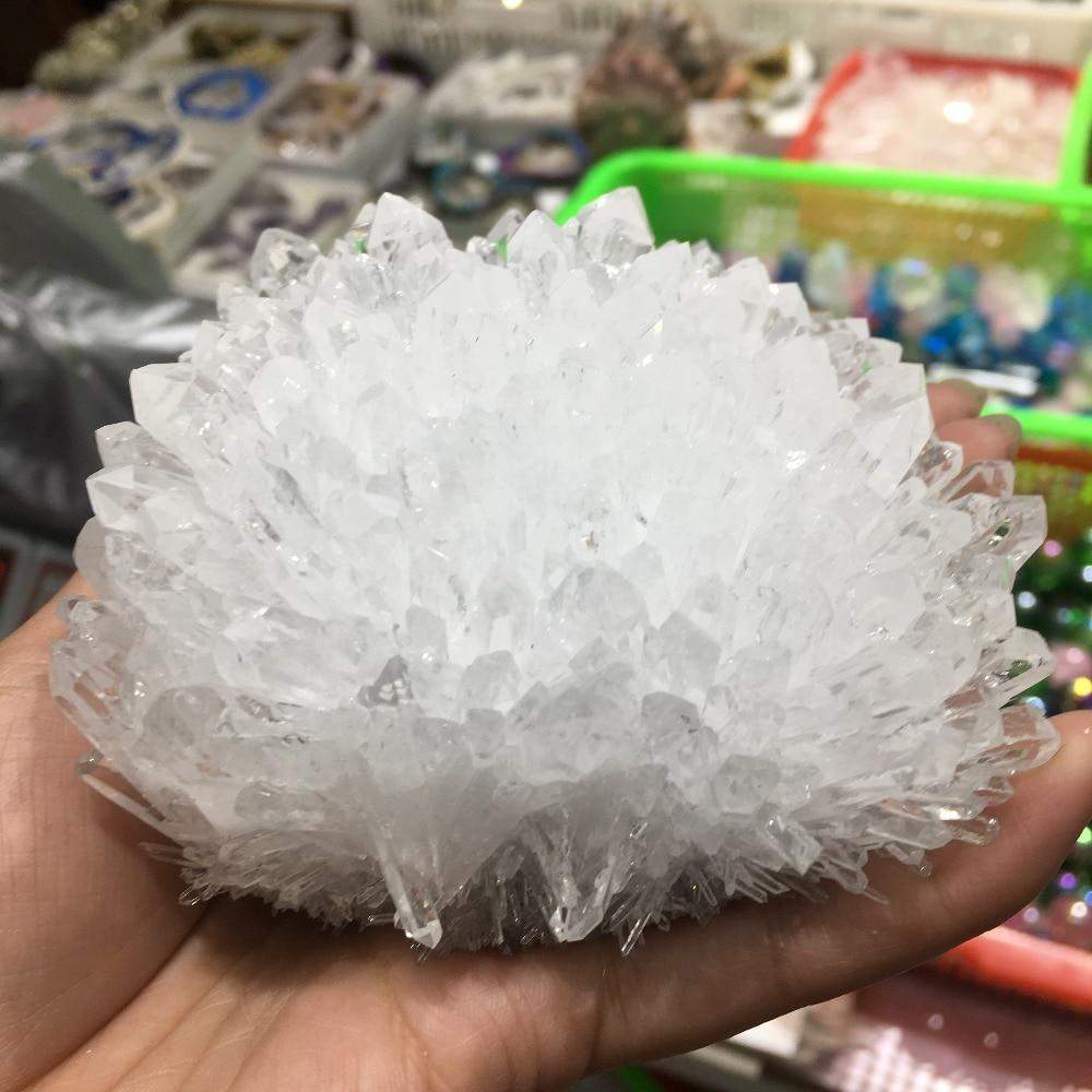 Natural White Crystal Cluster