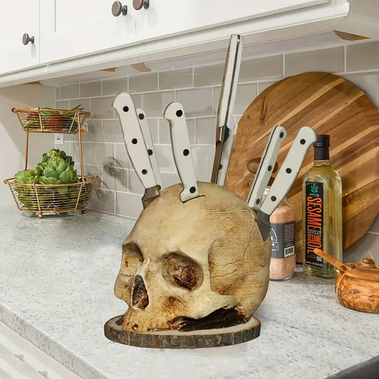 Skull Cleaver Stand