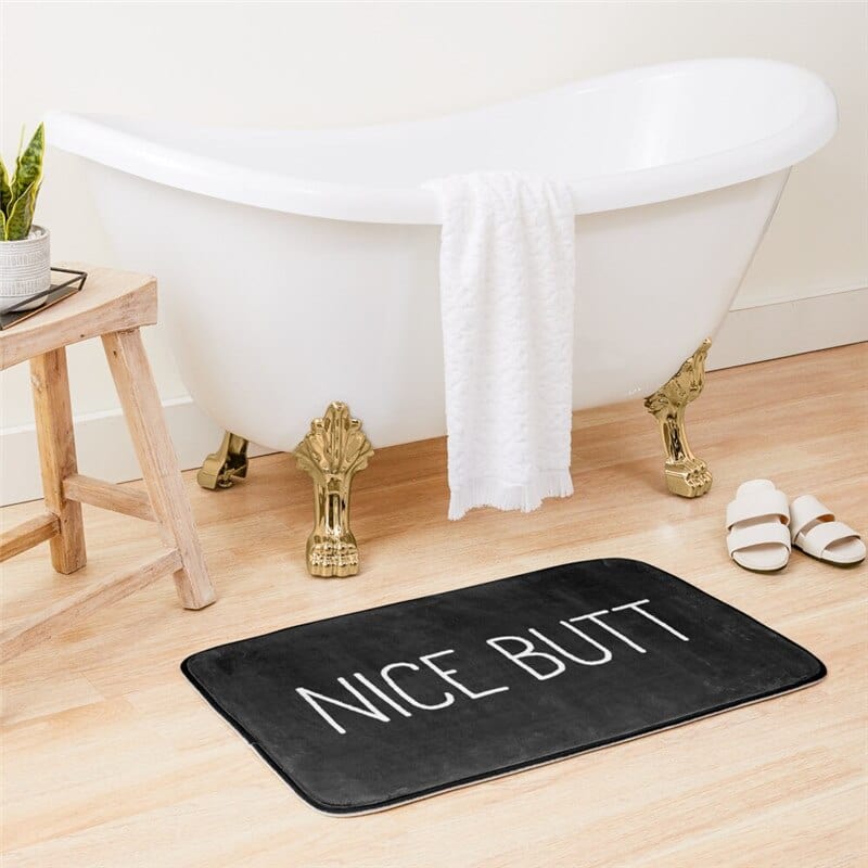 Nice Butt Bath Mat