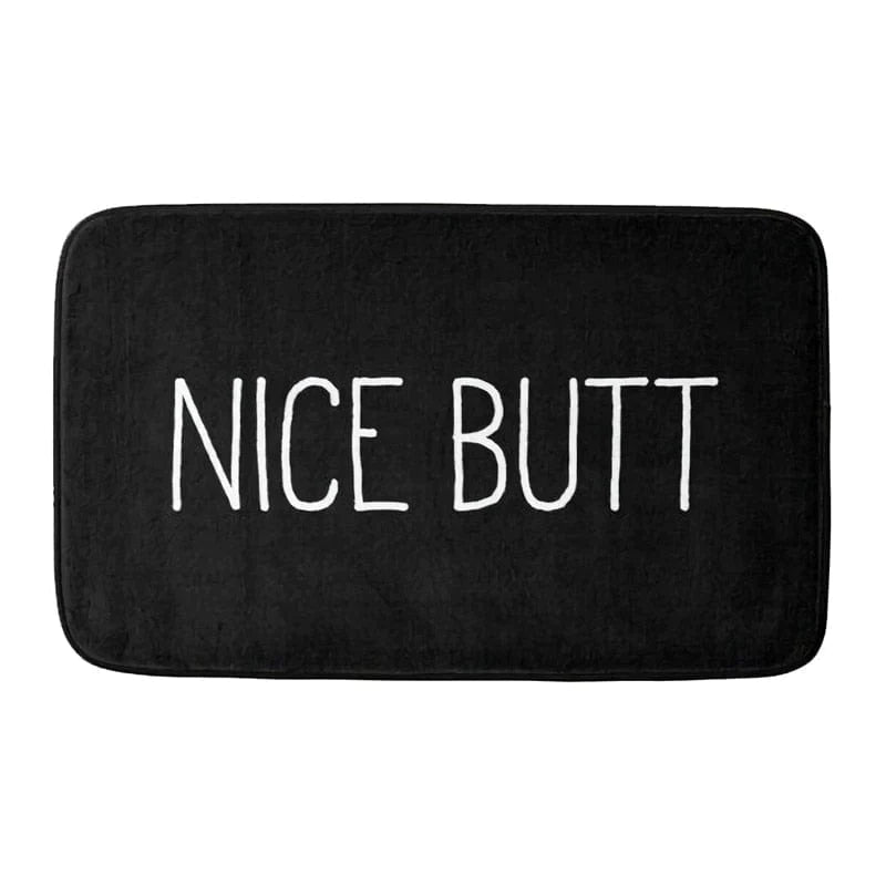 Nice Butt Bath Mat