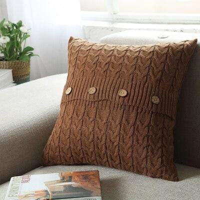 Nordic Fish Bone Pillow Cover