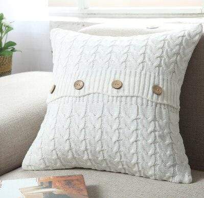 Nordic Fish Bone Pillow Cover