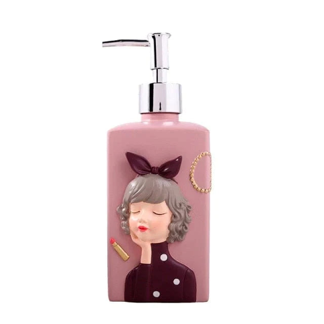 Nordic Girl Soap Bottle