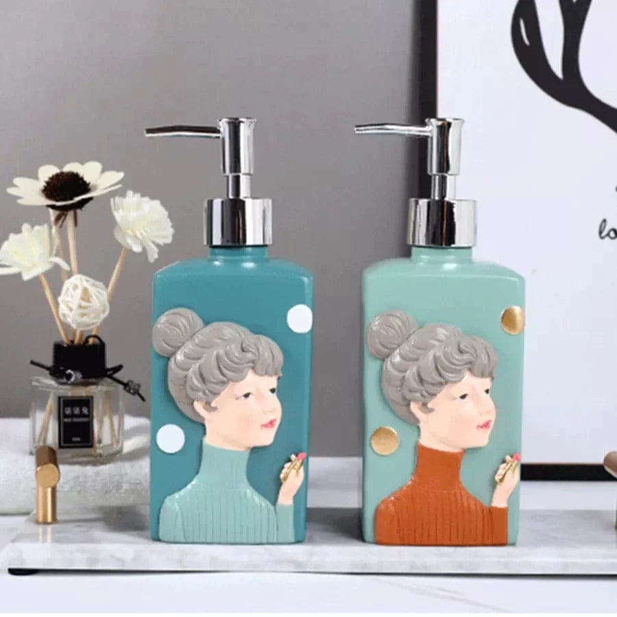 Nordic Girl Soap Bottle