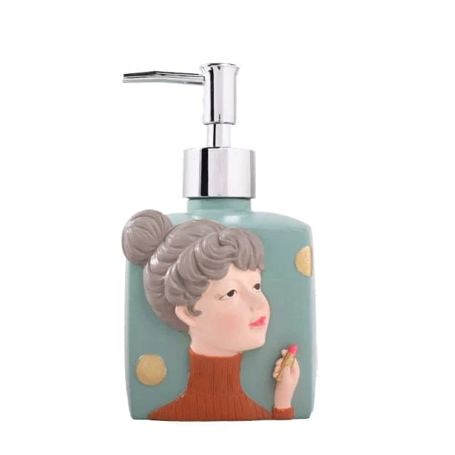 Nordic Girl Soap Bottle