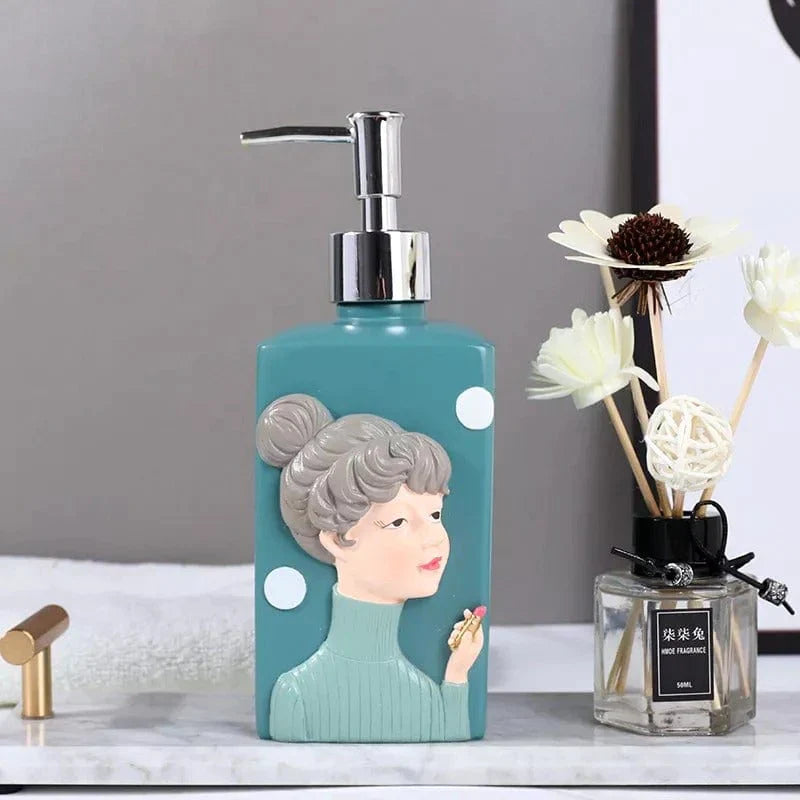 Nordic Girl Soap Bottle