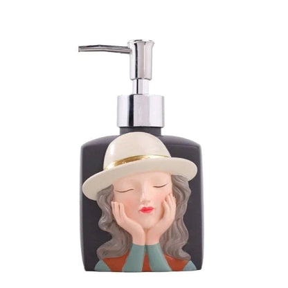 Nordic Girl Soap Bottle