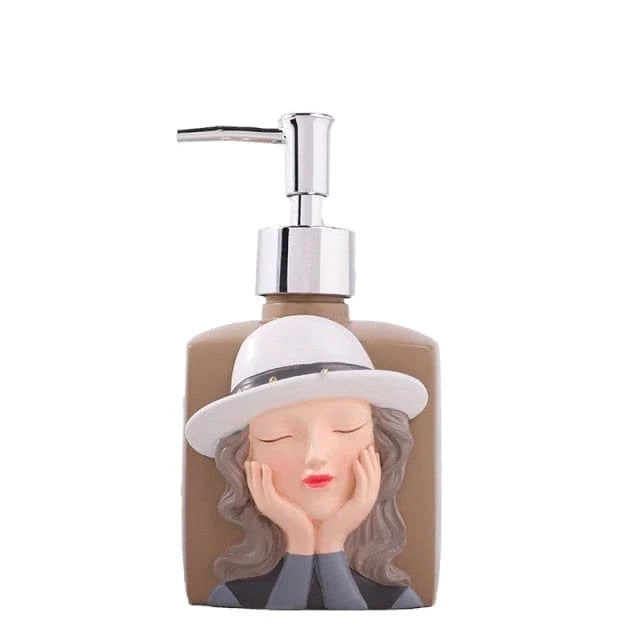 Nordic Girl Soap Bottle