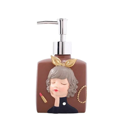 Nordic Girl Soap Bottle