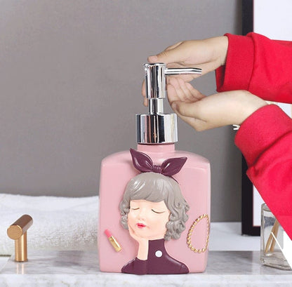 Nordic Girl Soap Bottle