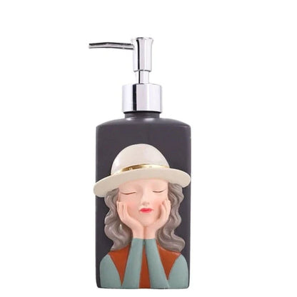 Nordic Girl Soap Bottle