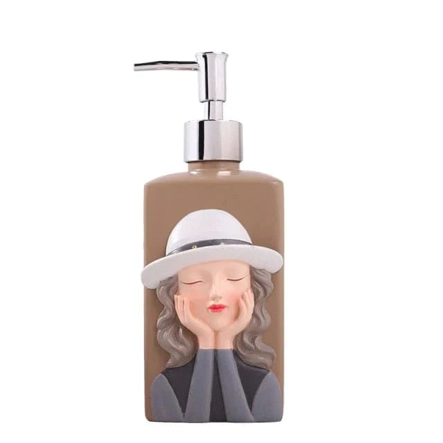 Nordic Girl Soap Bottle