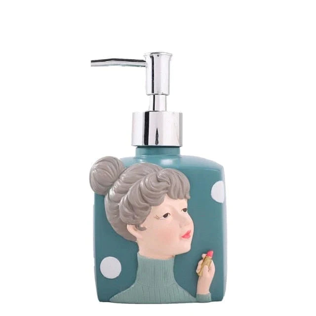 Nordic Girl Soap Bottle