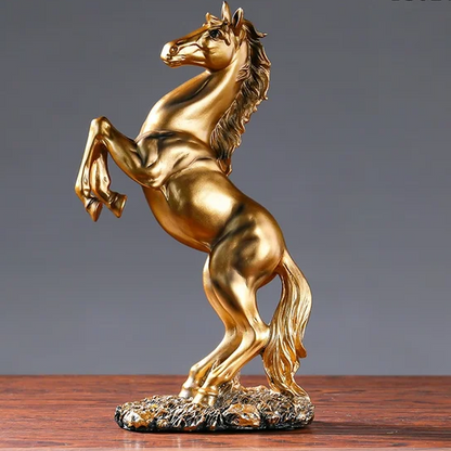 Ethereal Resin Horse Statue