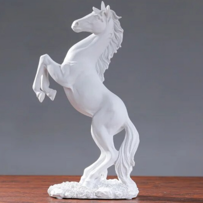 Ethereal Resin Horse Statue