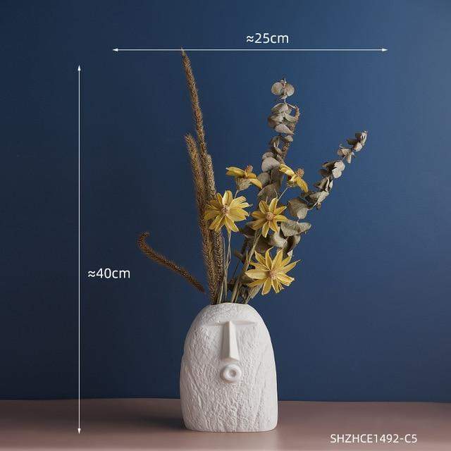 Nordic Style Art Vase Decor