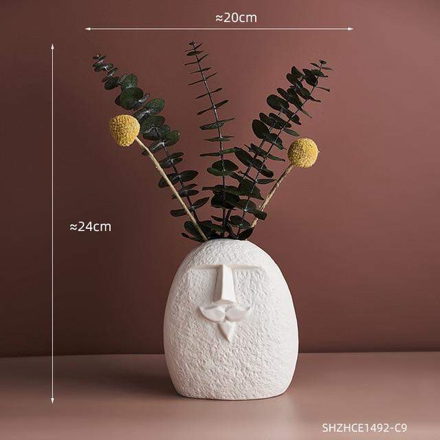 Nordic Style Art Vase Decor