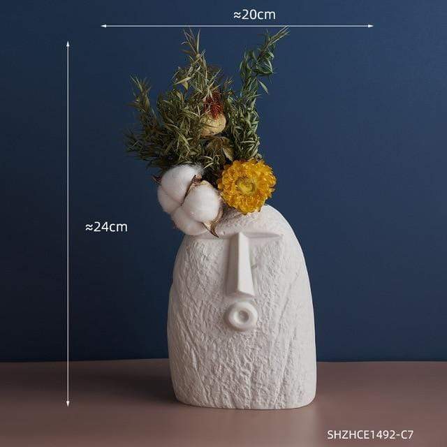 Nordic Style Art Vase Decor