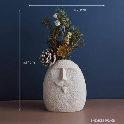 Nordic Style Art Vase Decor