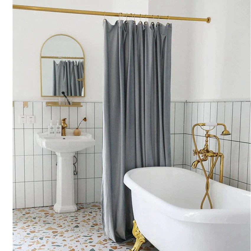 Nordic Velvet Shower Curtain