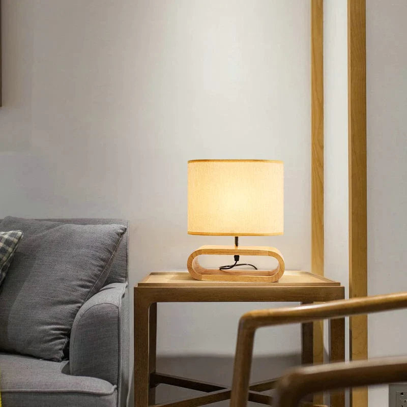 Nordic Wooden Table Lamp