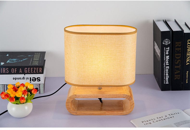 Nordic Wooden Table Lamp