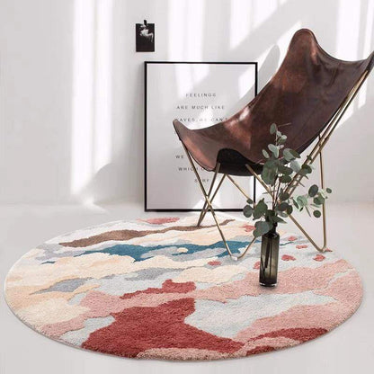 Oasis Round Floor Mat Rugs