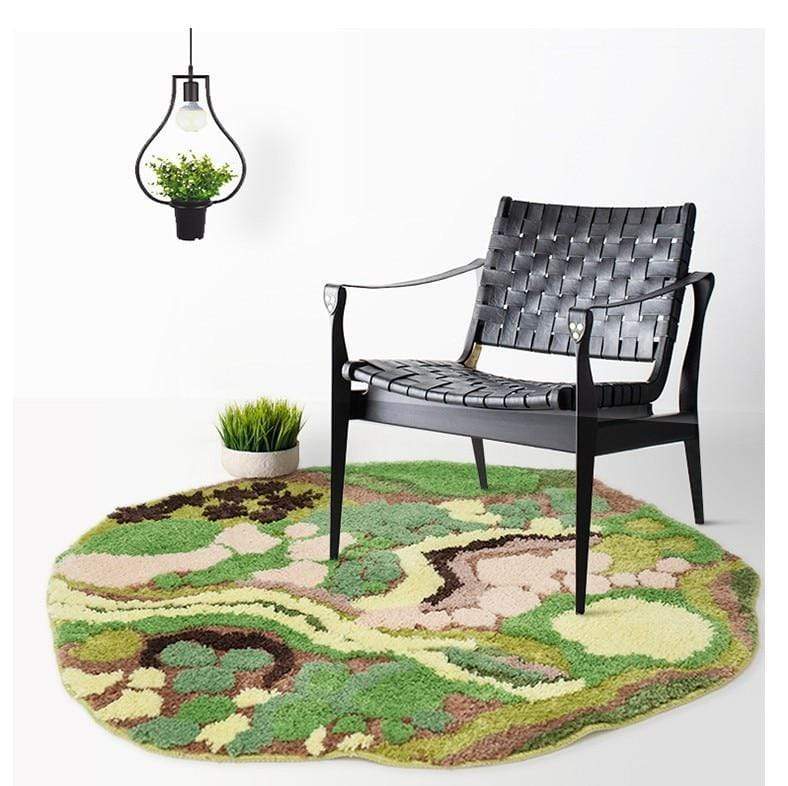 Oasis Round Floor Mat Rugs