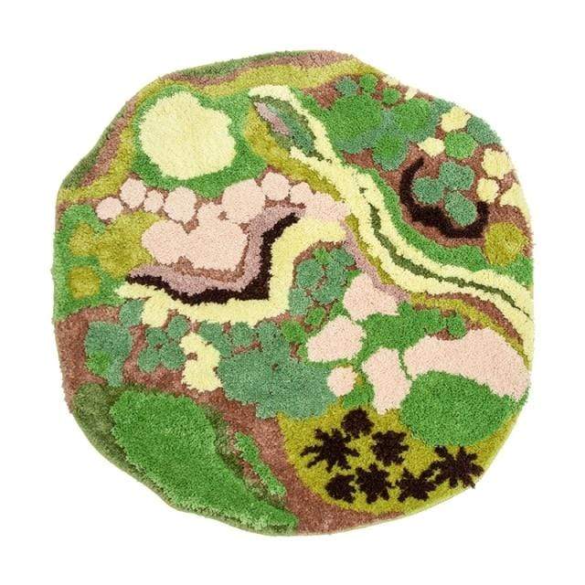 Oasis Round Floor Mat Rugs