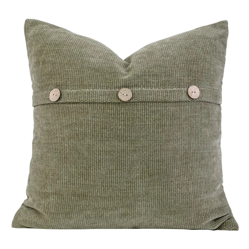 Olive Green Sofa Pillowcase